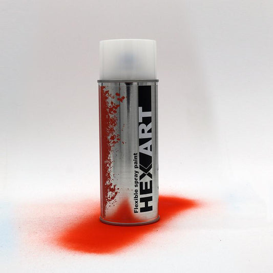 HEXART FLEXIBLE PAINT AEROSOL EMBER ORANGE