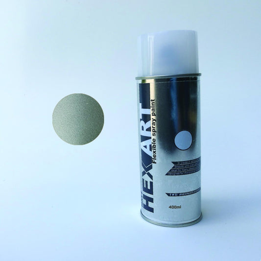 METALLIC HEXART FLEXIBLE PAINT AEROSOL GUN METAL