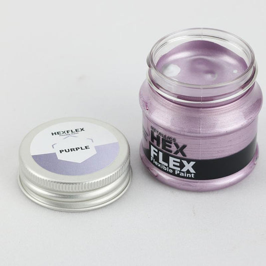 HEXFLEX METALLIC PAINTS PURPLE 50ml