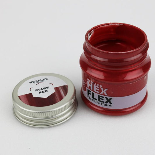HEXFLEX METALLIC PAINTS STARK RED 50ml