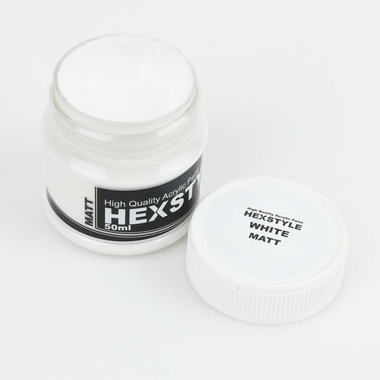 HEXSTYLE MATT WHITE 50ml