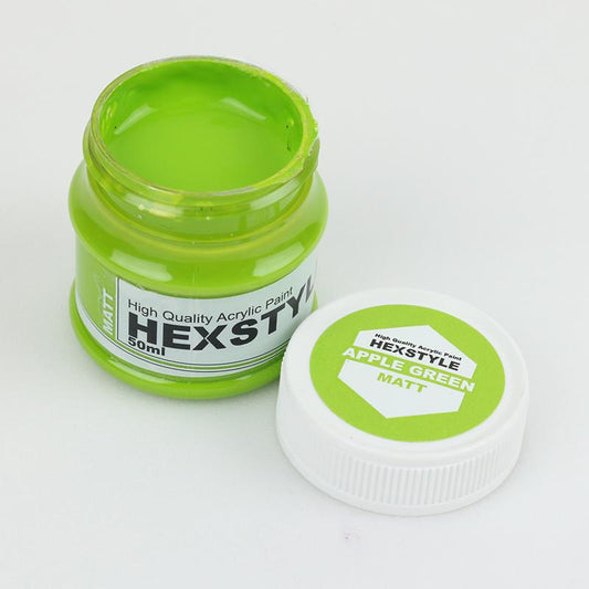 HEXSTYLE MATT APPLE GREEN 50ml