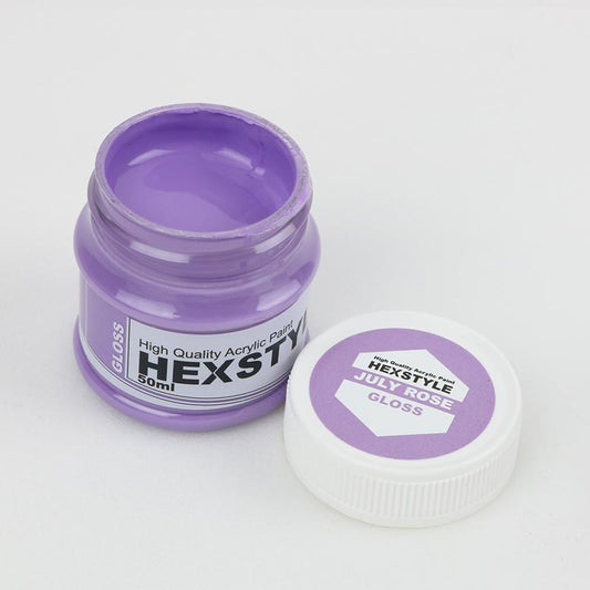 HEXSTYLE GLOSS JULY ROSE 50ml