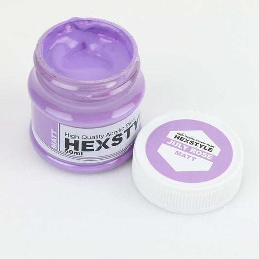 HEXSTYLE MATT JULY ROSE 50ml