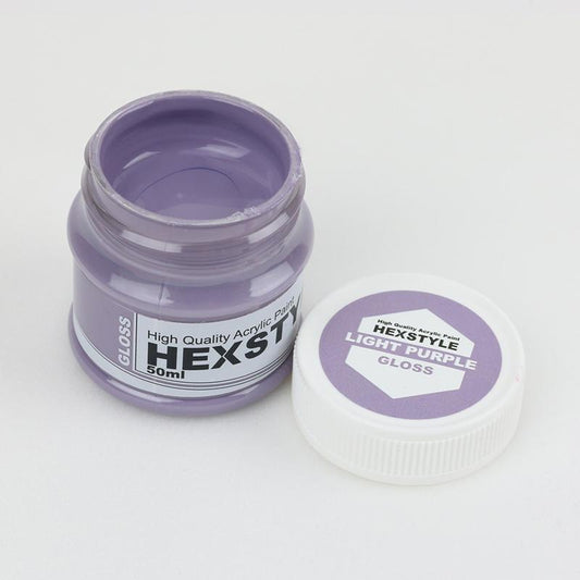 HEXSTYLE GLOSS LIGHT PURPLE 50ml