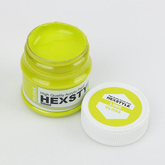 HEXSTYLE GLOSS LIME 50ml
