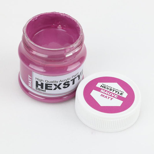 HEXSTYLE MATT MAUVE 50ml