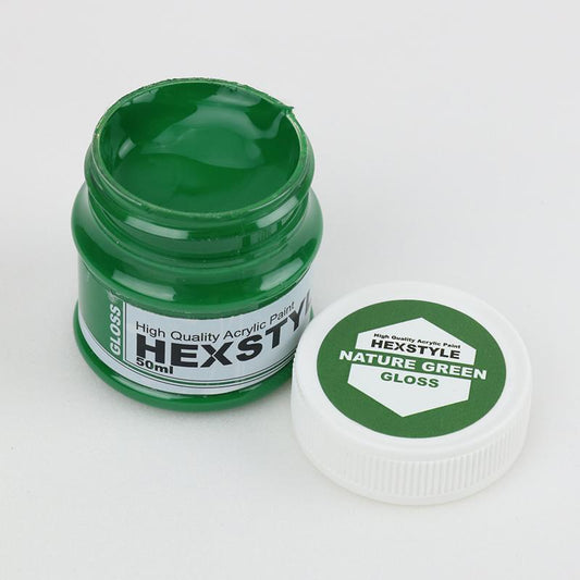HEXSTYLE GLOSS NATURE GREEN 50ml