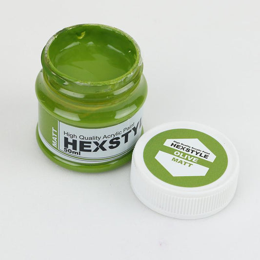HEXSTYLE MATT OLIVE 50ml