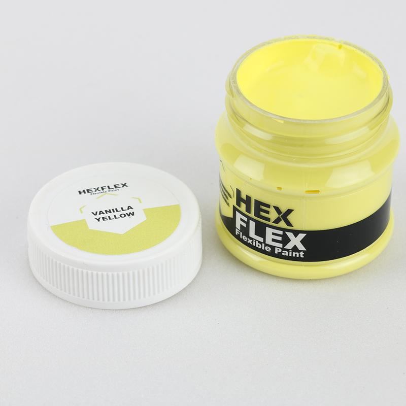 HEXFLEX PAINTS VANILLA YELLOW 50ml