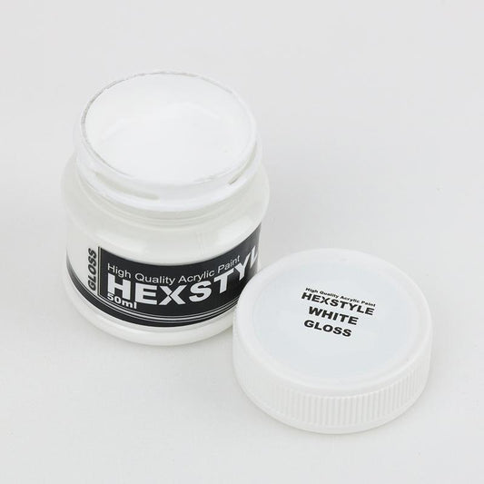 HEXSTYLE GLOSS WHITE 50ml
